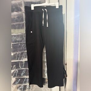 Figs Technical Collection Black Scrub Bottoms